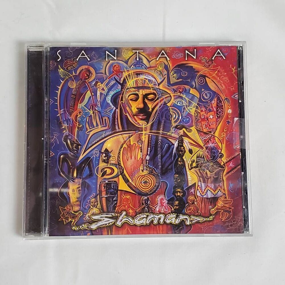 Santana Shaman CD 2002 Latin Rock Album Featuring Michelle Branch & Seal